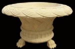 sandstone flowerpot base