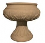 sandstone flowerpot base